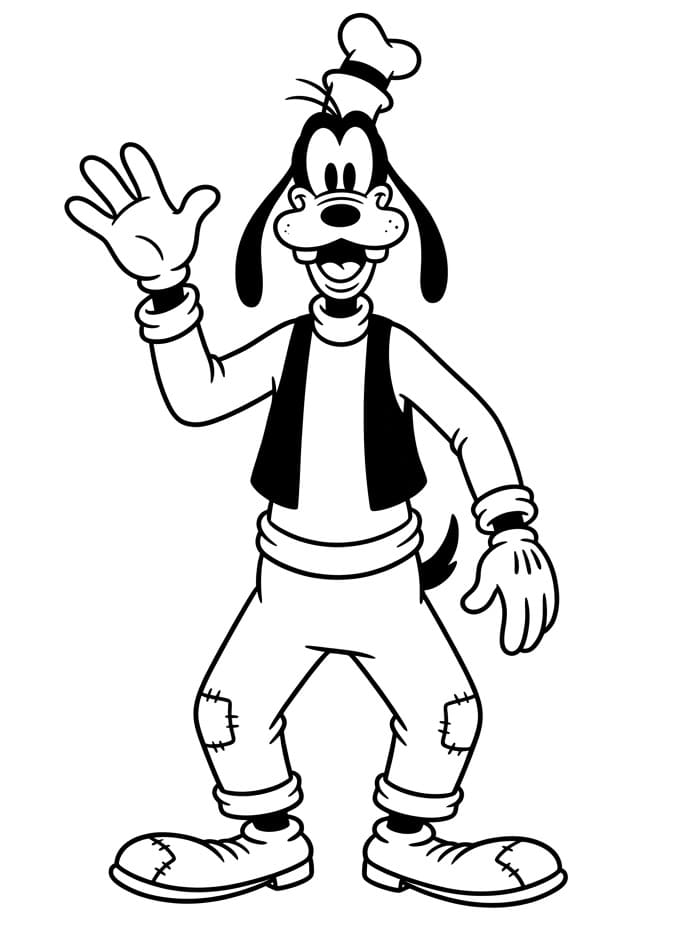 Lachende Goofy