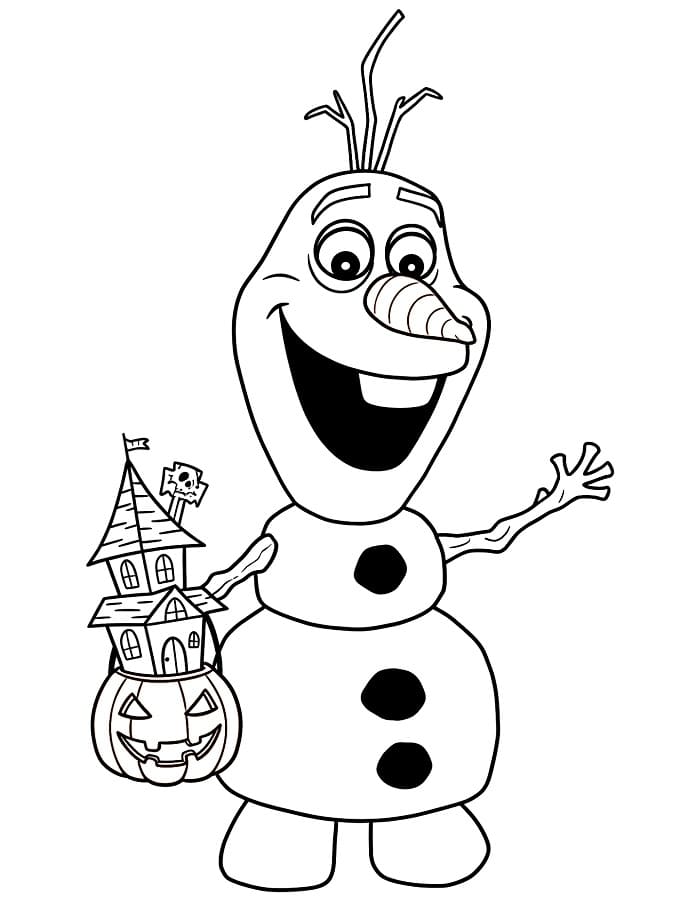 Lachende Olaf
