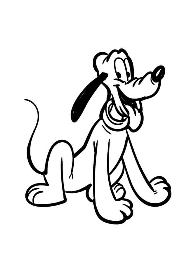 Lachende Pluto