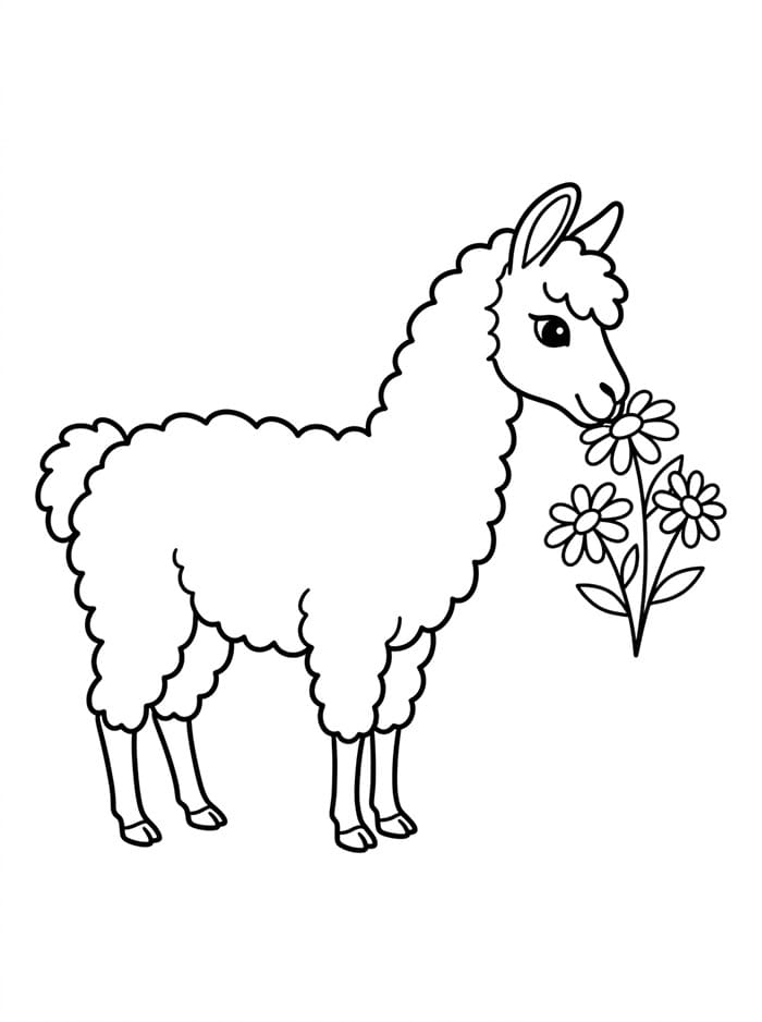 Lama afbeelding
