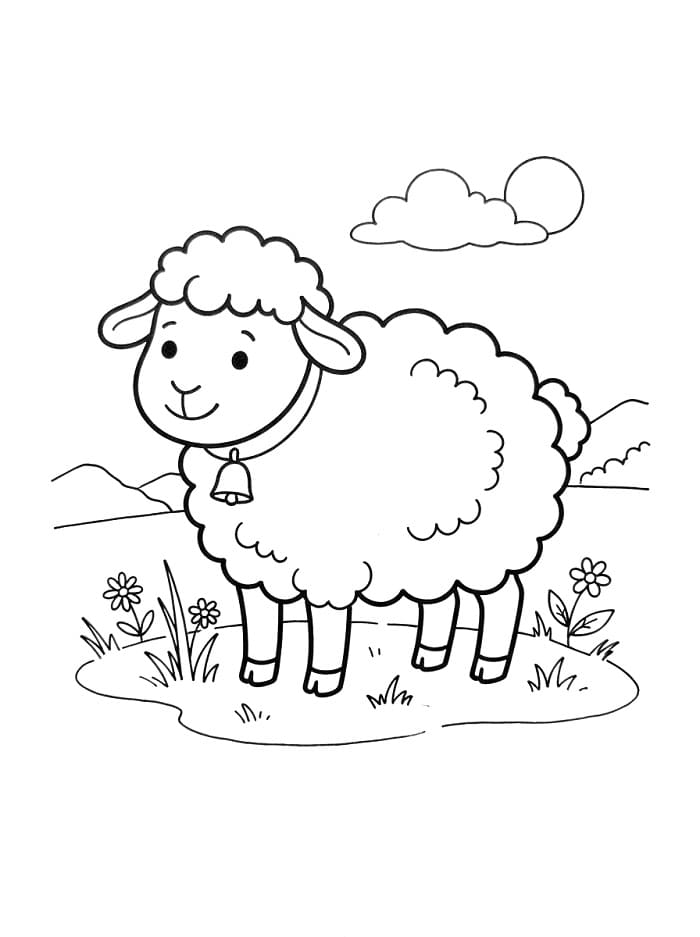 Liefdevol schaap