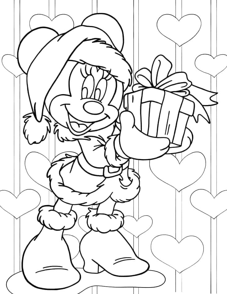Liefdevolle Minnie Mouse