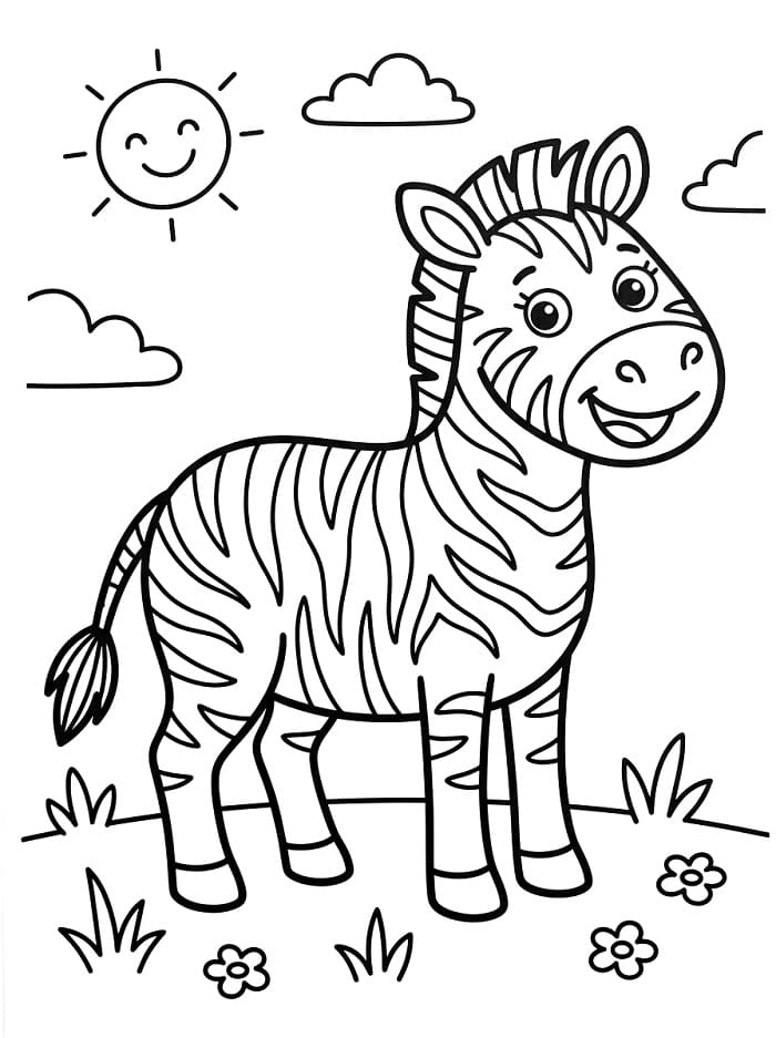 Lieve Zebra