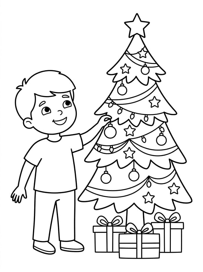 Lieve kerstboom