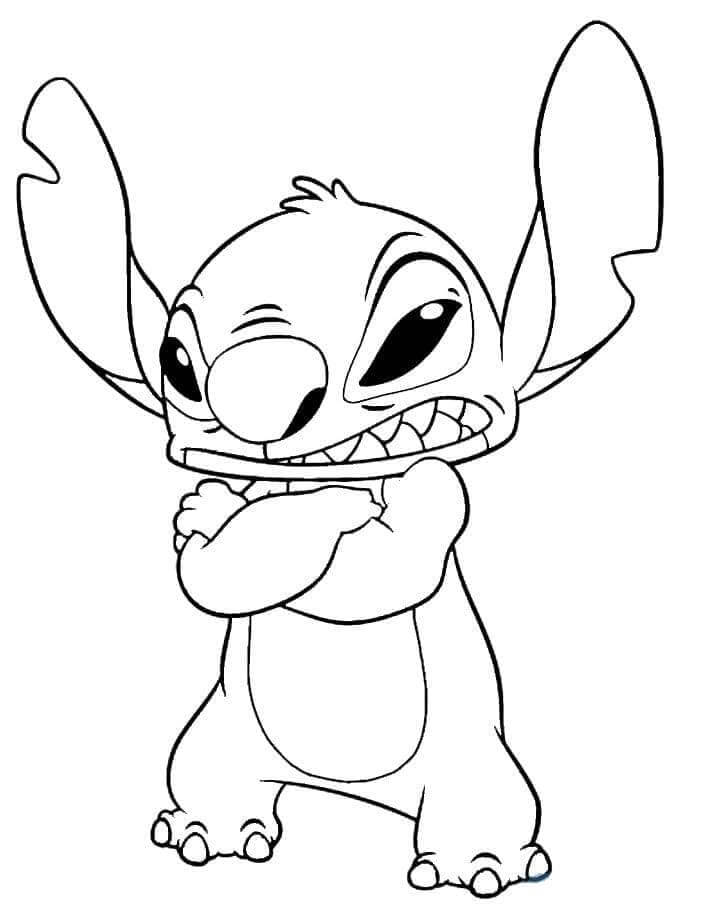 Lilo en Stitch om Uit te Printen