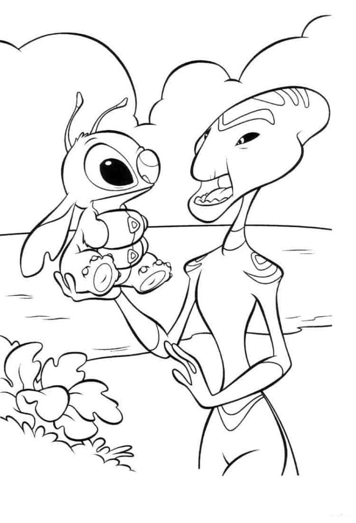 Lilo en Stitch voor Kinderen van 1 Jaar