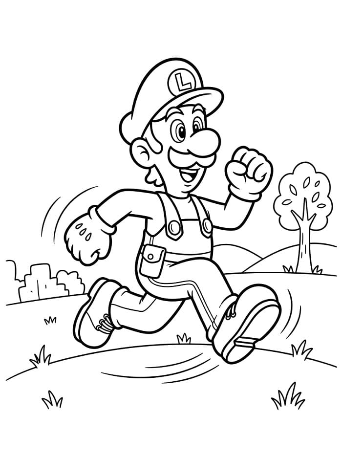 Luigi afdrukbaar