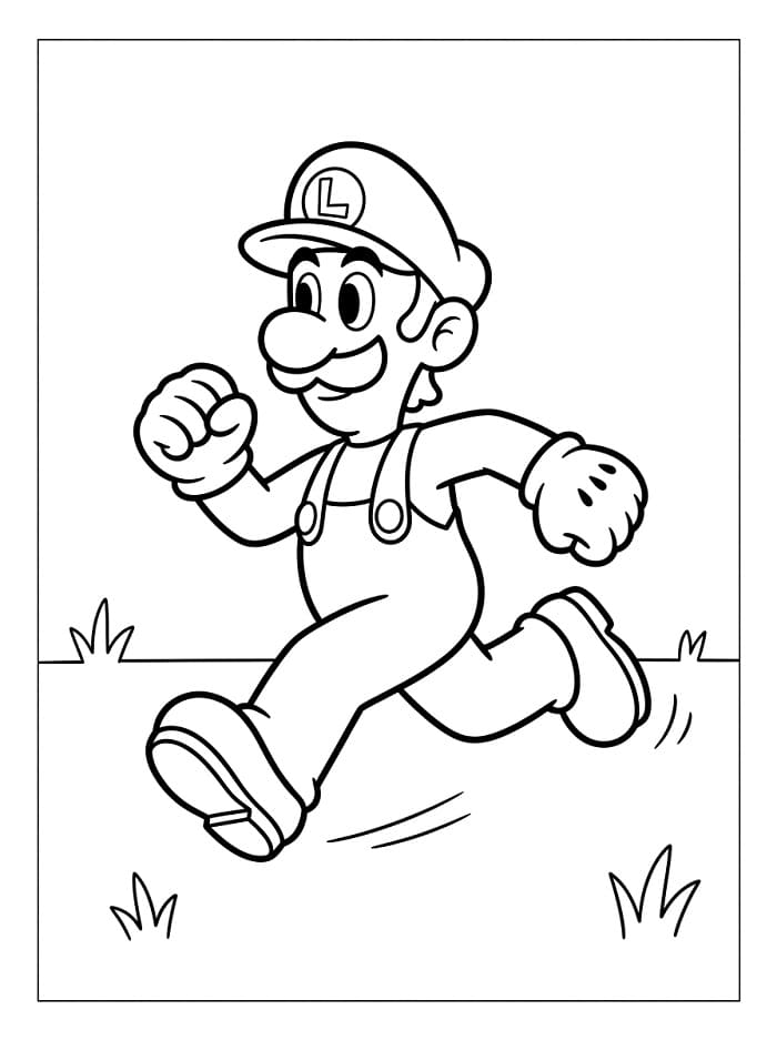 Luigi gratis printbaar