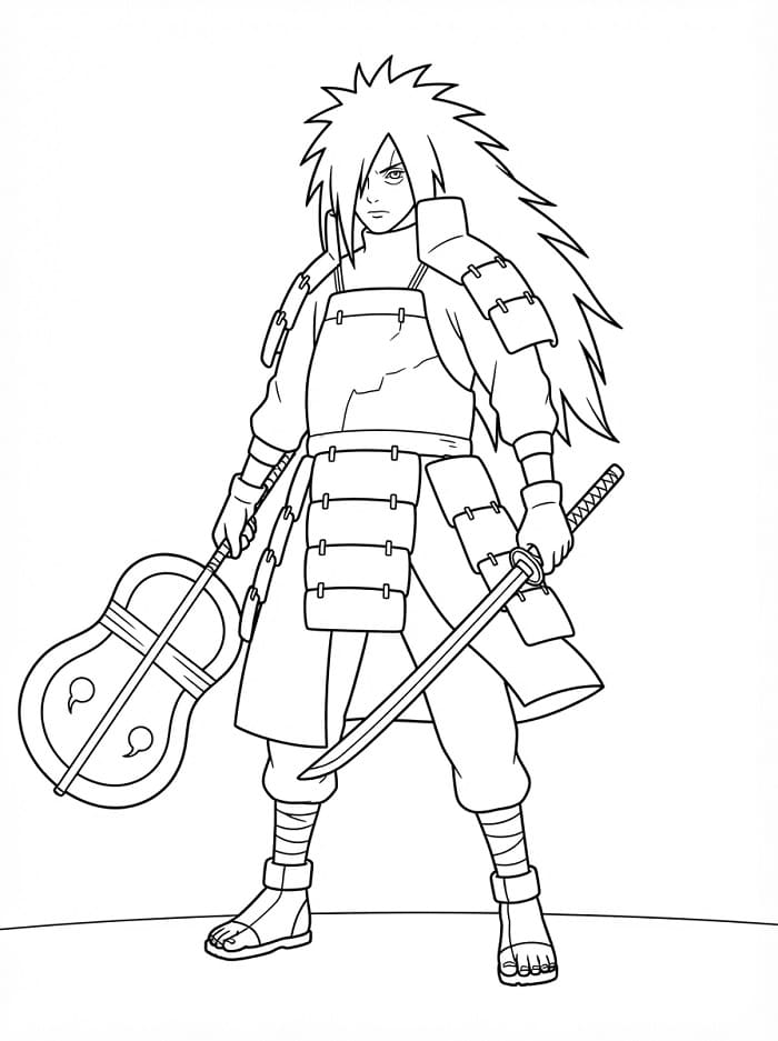 Madara met wapens