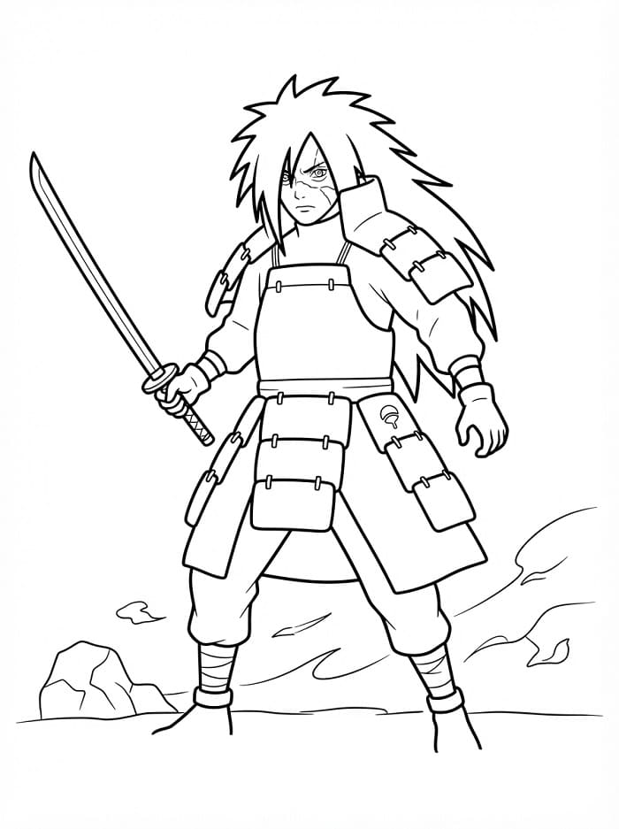 Madara met zwaard