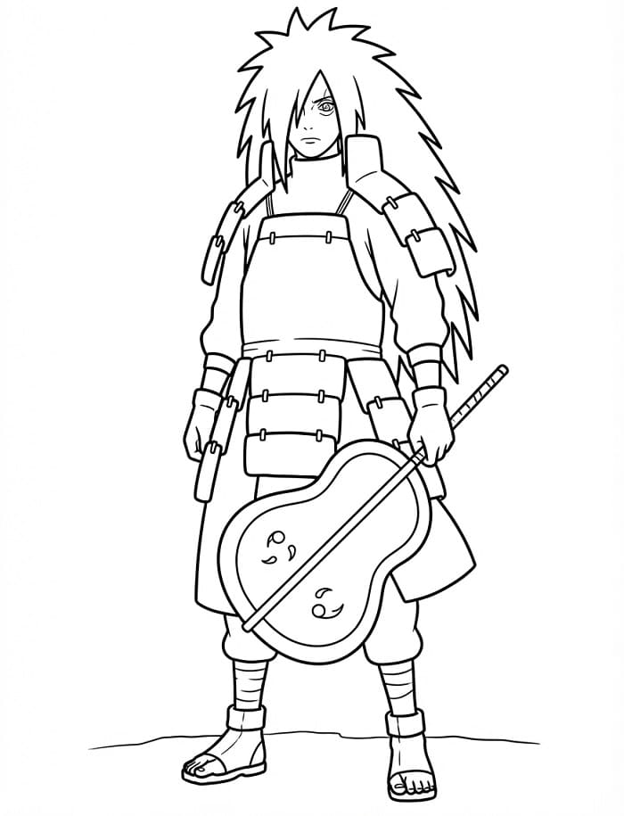 Madara uit de anime Naruto