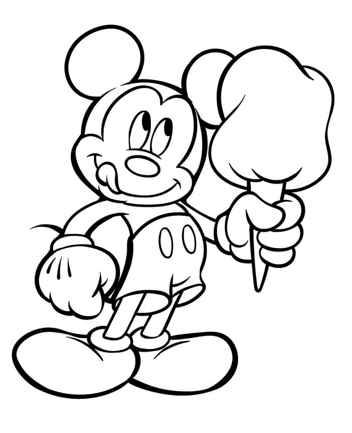 Makkelijke Mickey Mouse