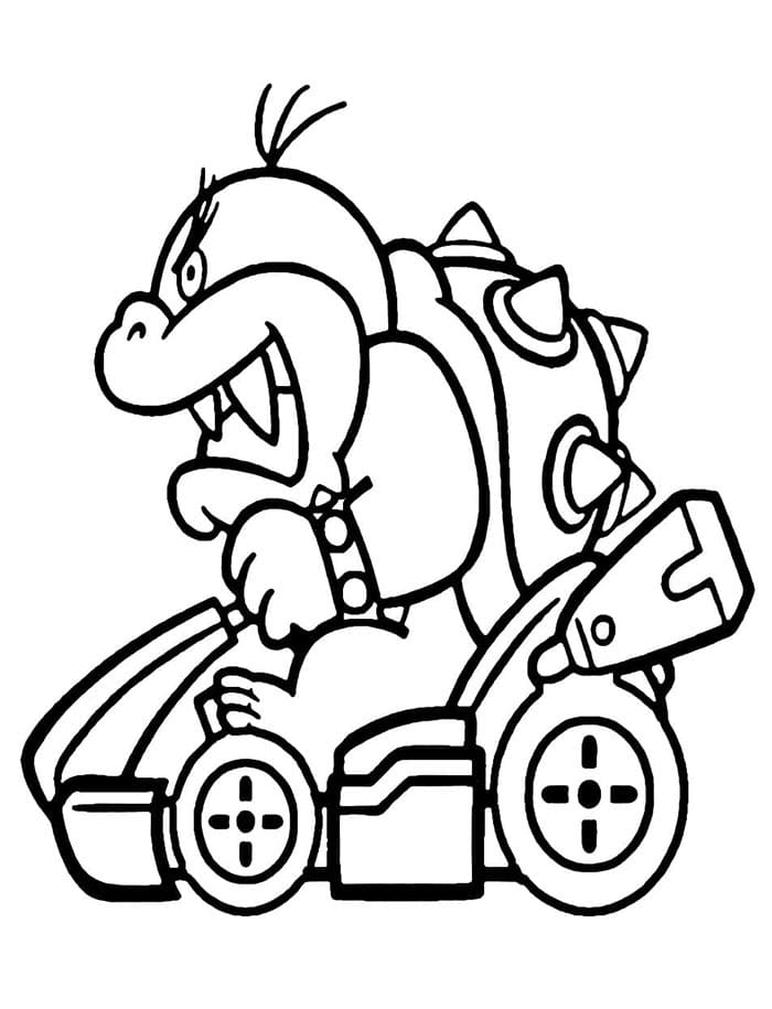 Mario Kart afdrukbaar