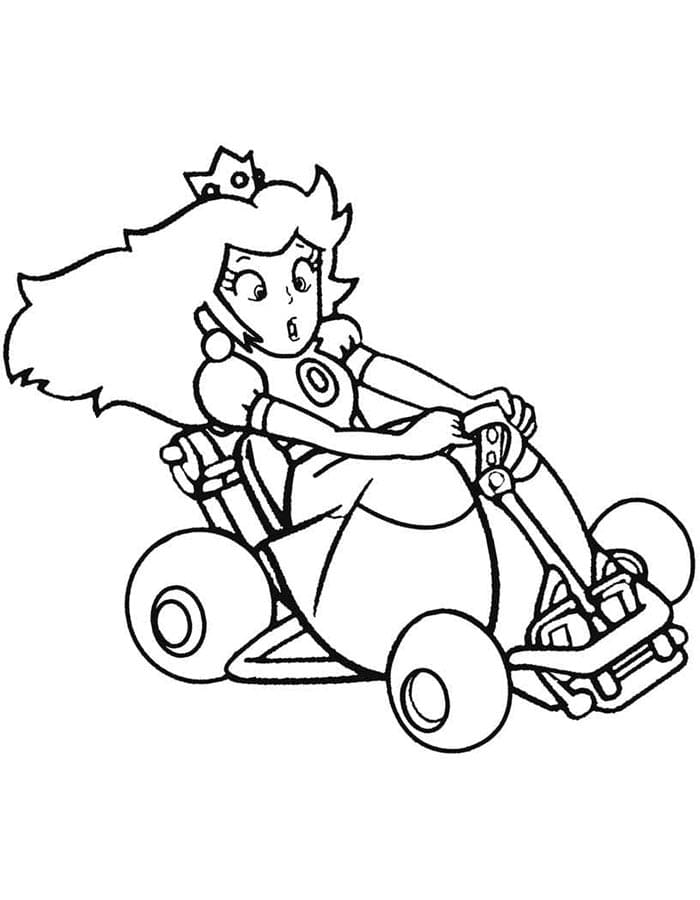 Mario Kart om te printen