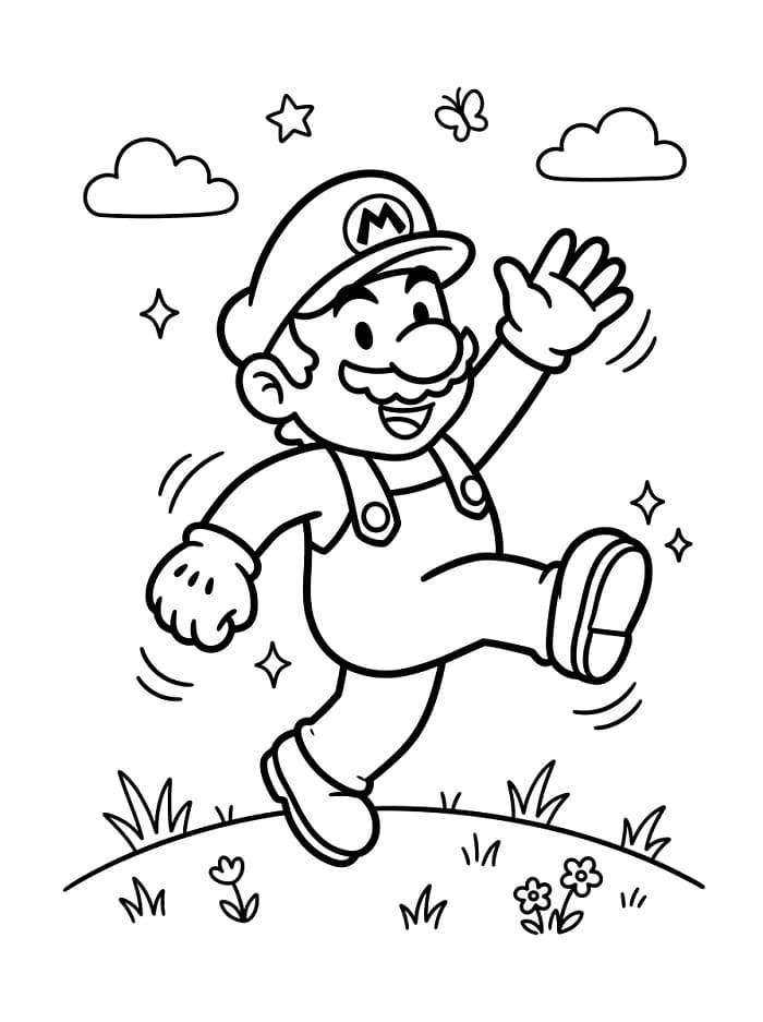 Mario afdrukbaar