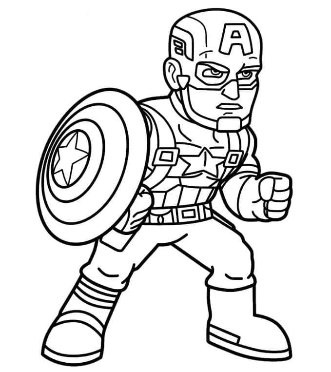 Marvel-superheld Captain America