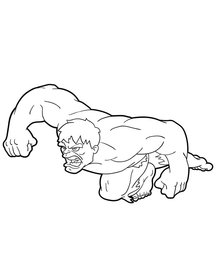 Marvel-superheld Hulk