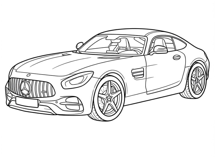 Mercedes om af te drukken