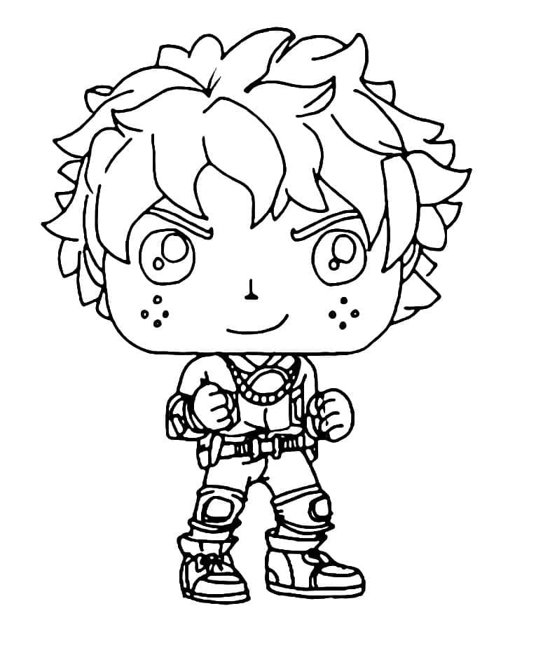 Midoriya gratis te printen