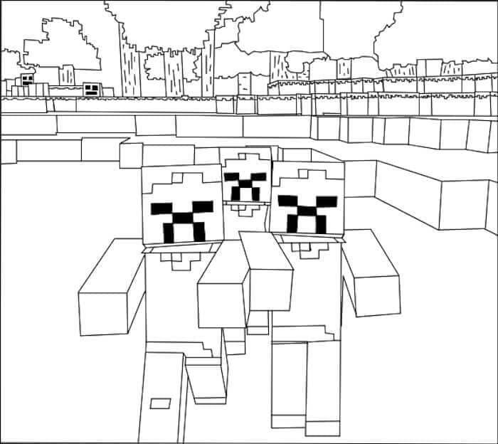 Minecraft afdrukbaar