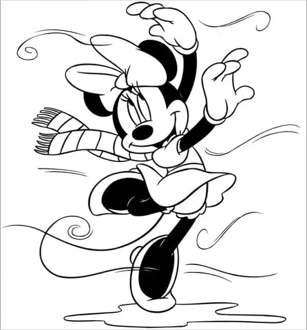 Minnie Mouse voor kinderen van 1 jaar