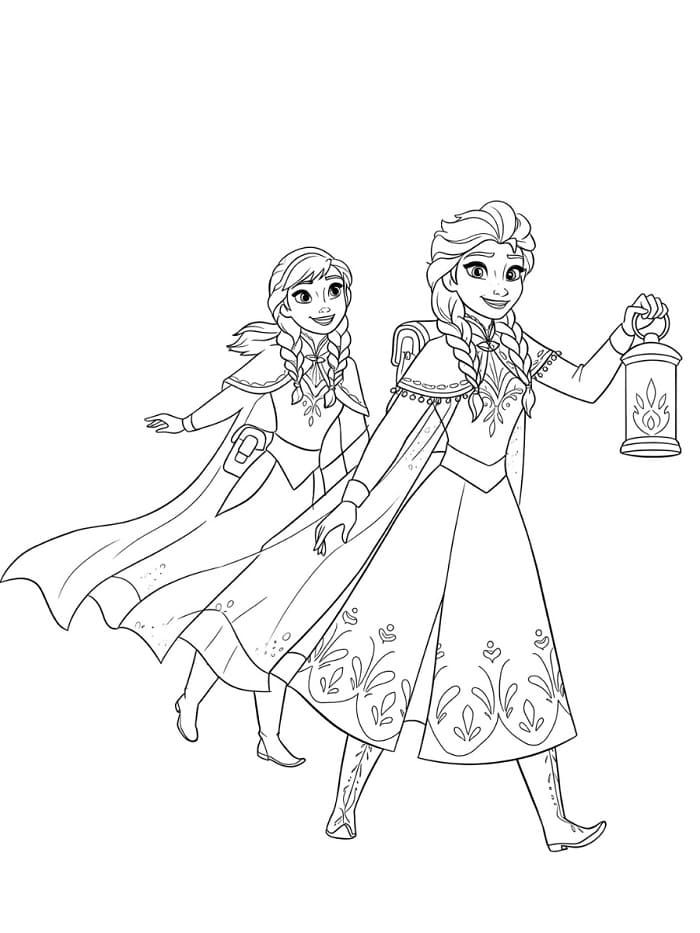 Mooie Elsa en Anna