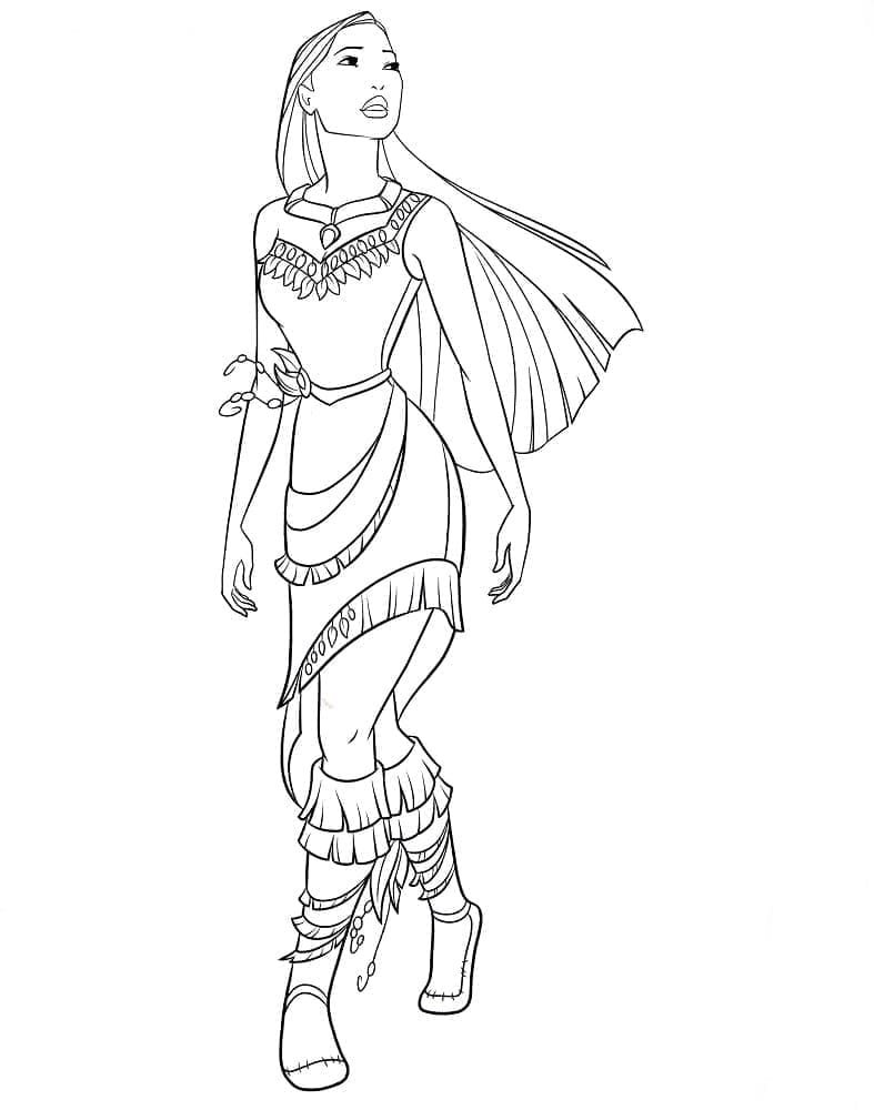 Mooie Pocahontas