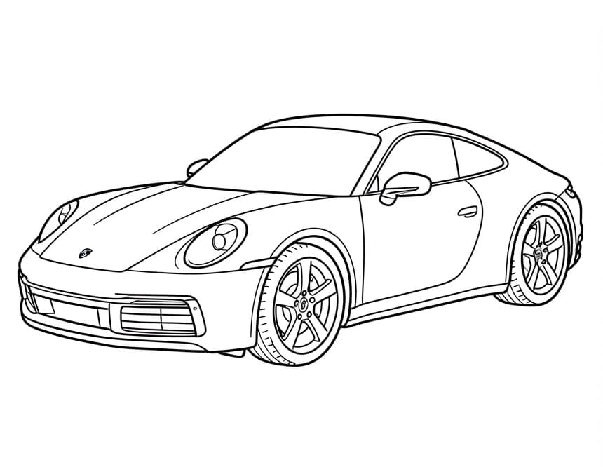 Mooie Porsche auto