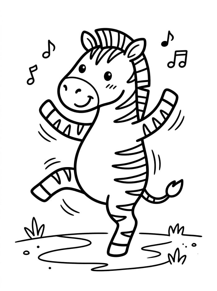 Mooie Zebra