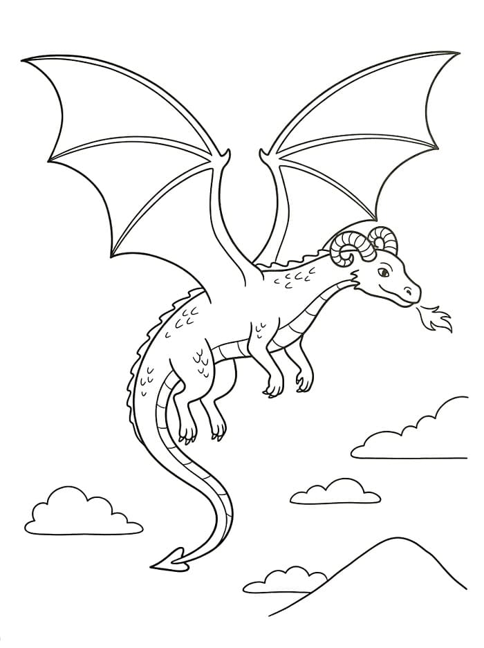 Mooie draak