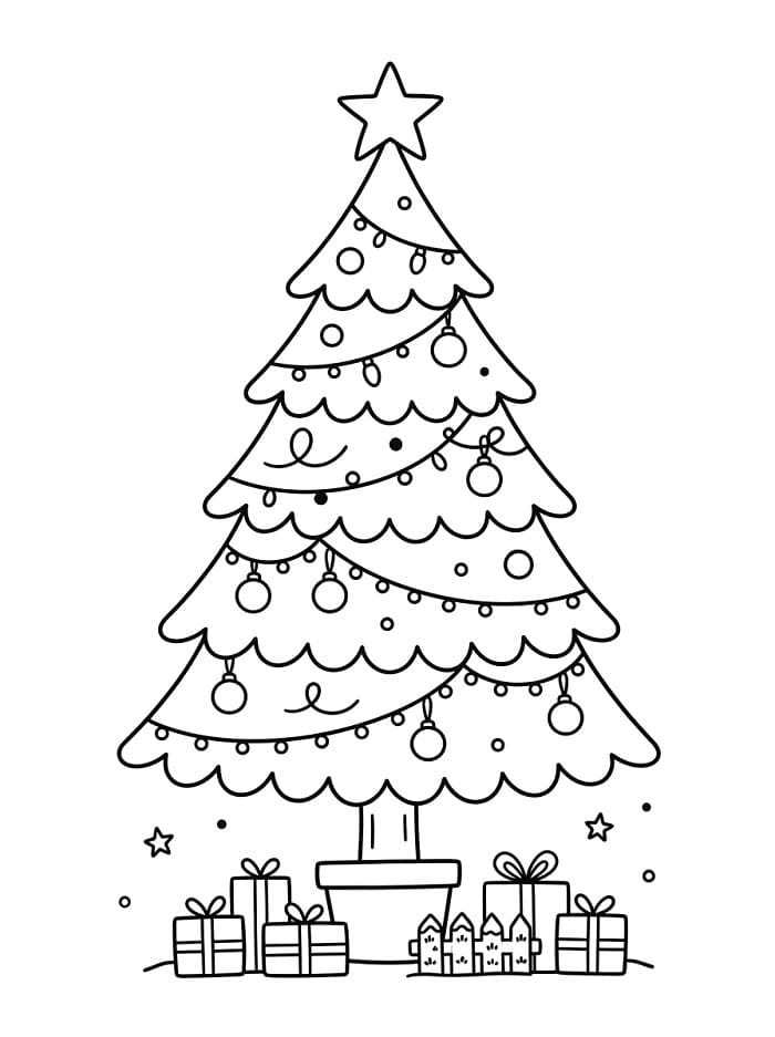 Mooie kerstboom