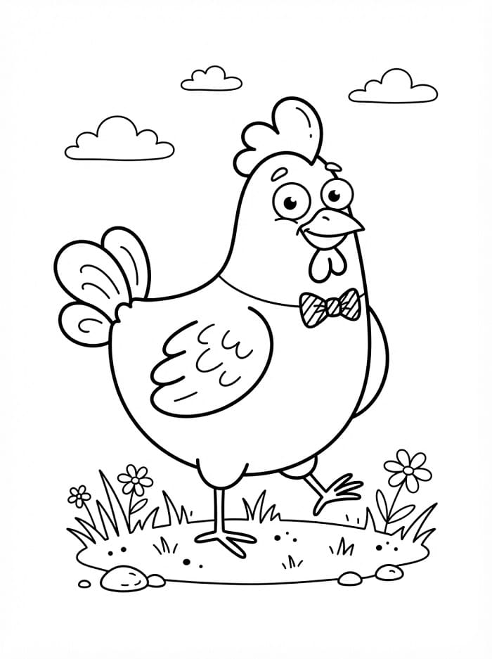Mooie kip
