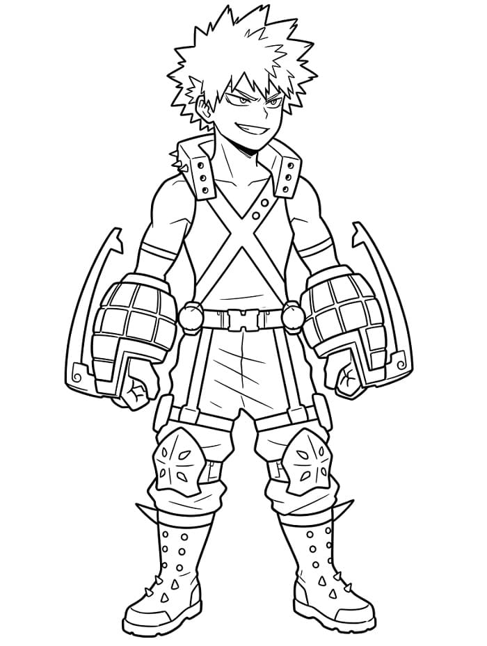 My Hero Academia Bakugo