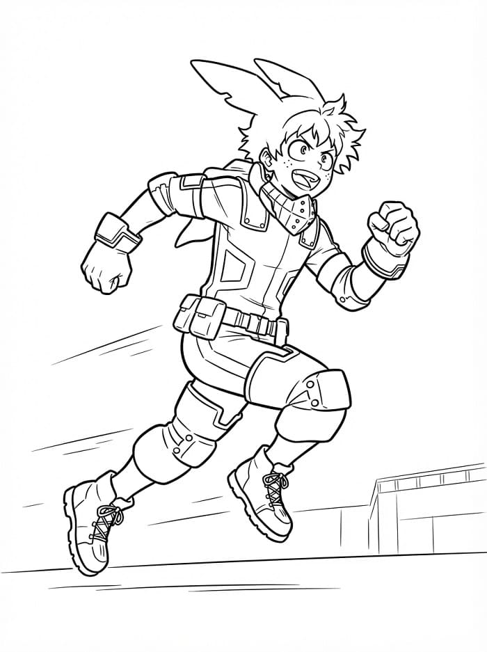 My Hero Academia Midoriya