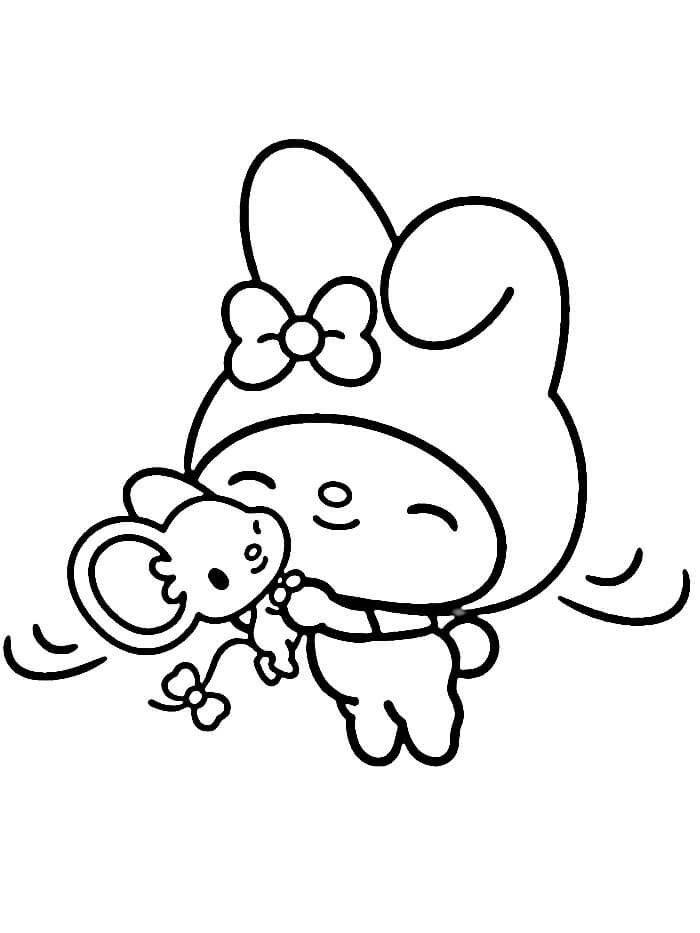 My Melody om Uit te Printen