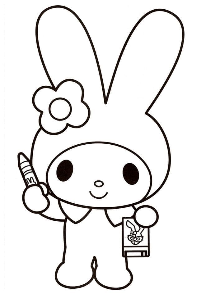 My Melody om te Printen