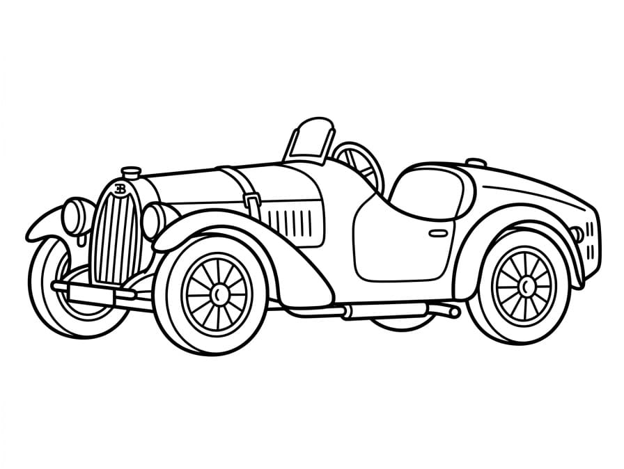 Oldtimer Bugatti