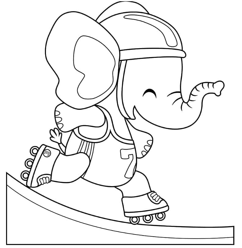 Olifant om te Printen