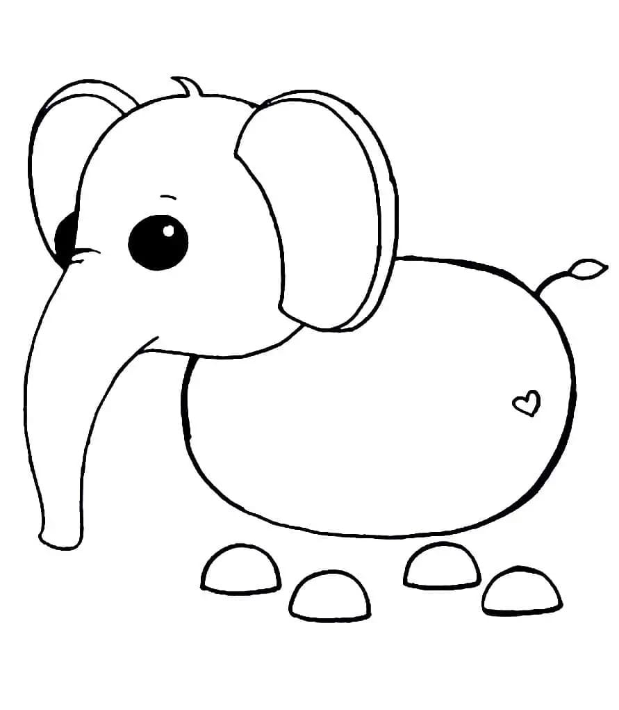 Olifant uit Adopt Me