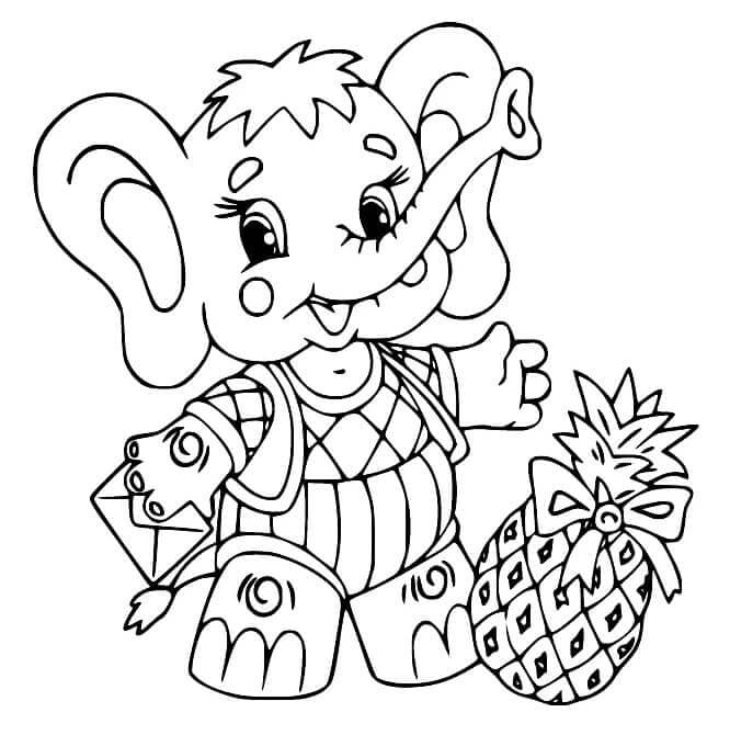 Olifant voor Kinderen van 3 Jaar