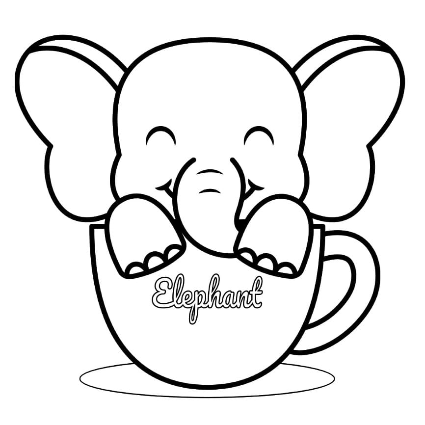 Olifant voor Kinderen van 6 Jaar