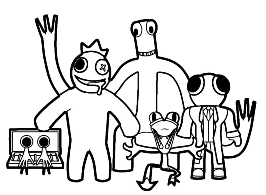 Personage Rainbow Friends