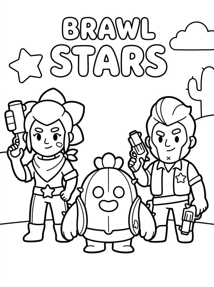 Personages uit Brawl Stars