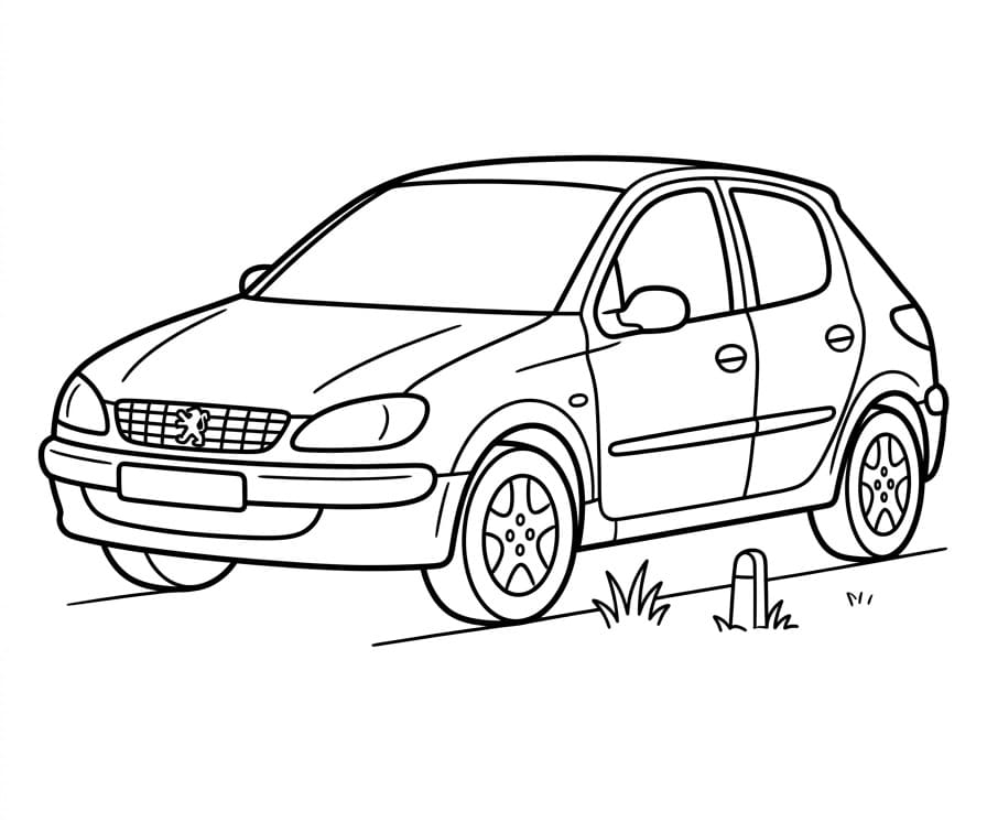Peugeot om af te drukken