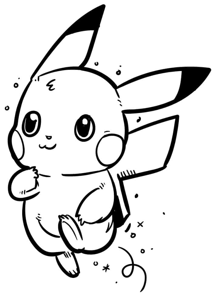 Pikachu afdrukbaar
