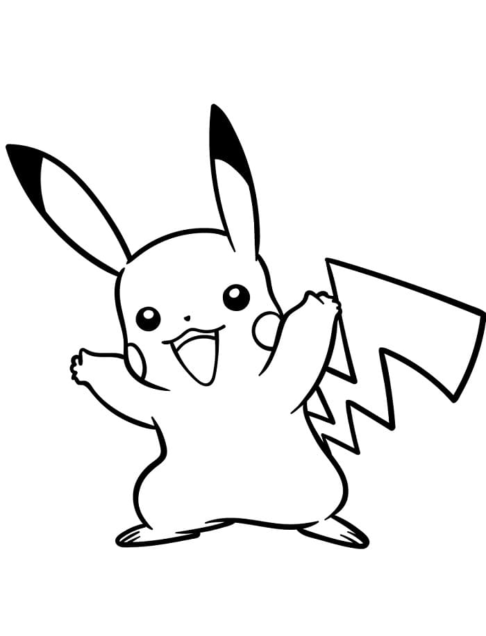Pikachu uit Pokémon