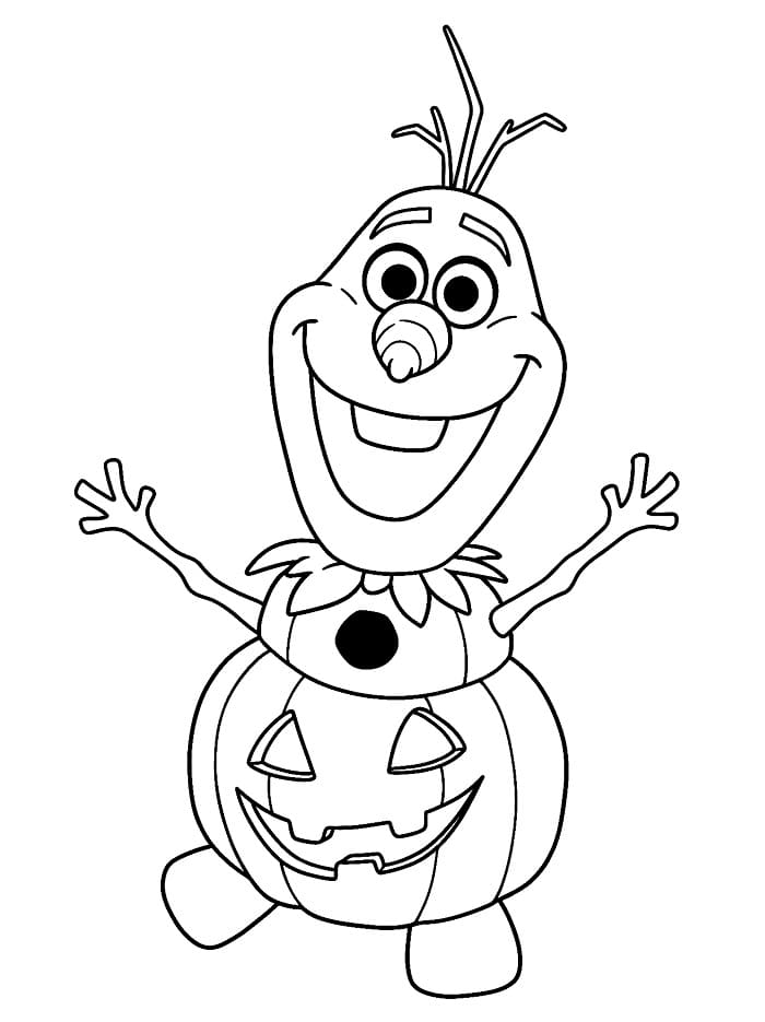Pompoen Olaf