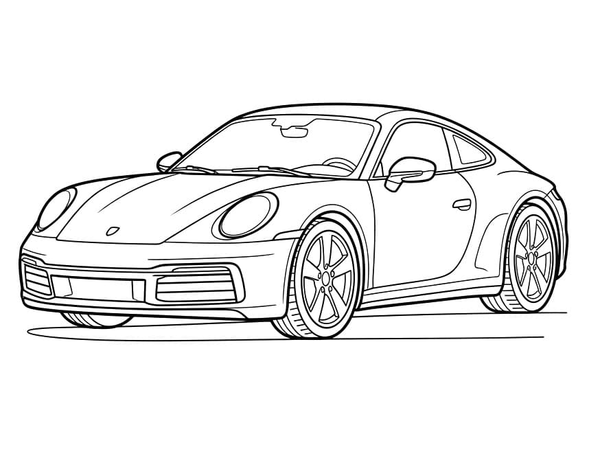 Porsche afbeelding