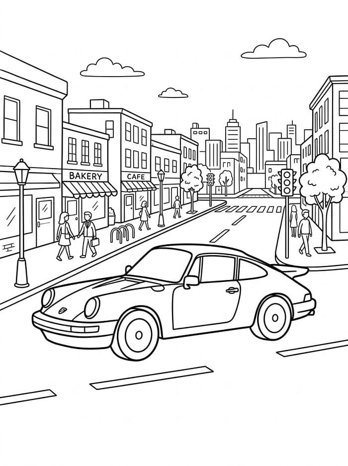 Porsche printen