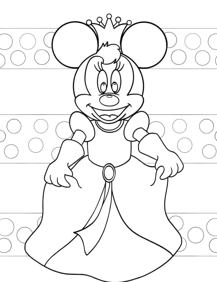 Prachtige Minnie Mouse